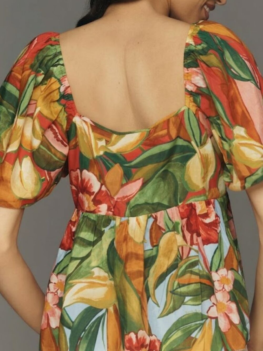Farm Rio x Anthropologie Tie-Front Printed Blouse - Picture 2 of 12